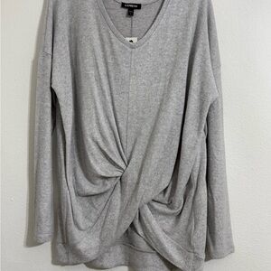 Express Gray Long Sleeve